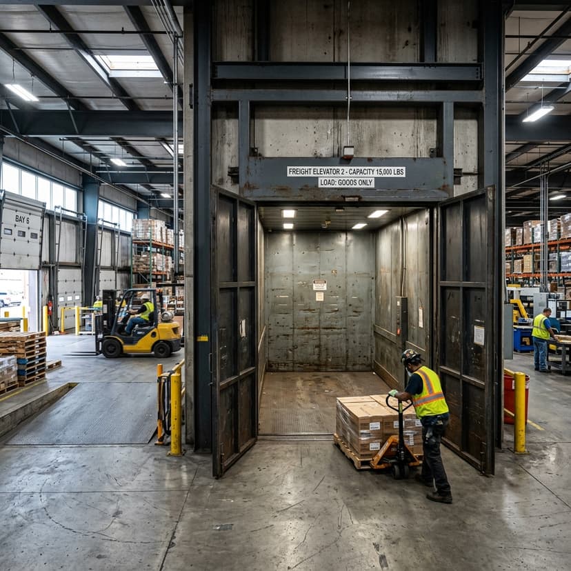 Warehouse Goods Lift