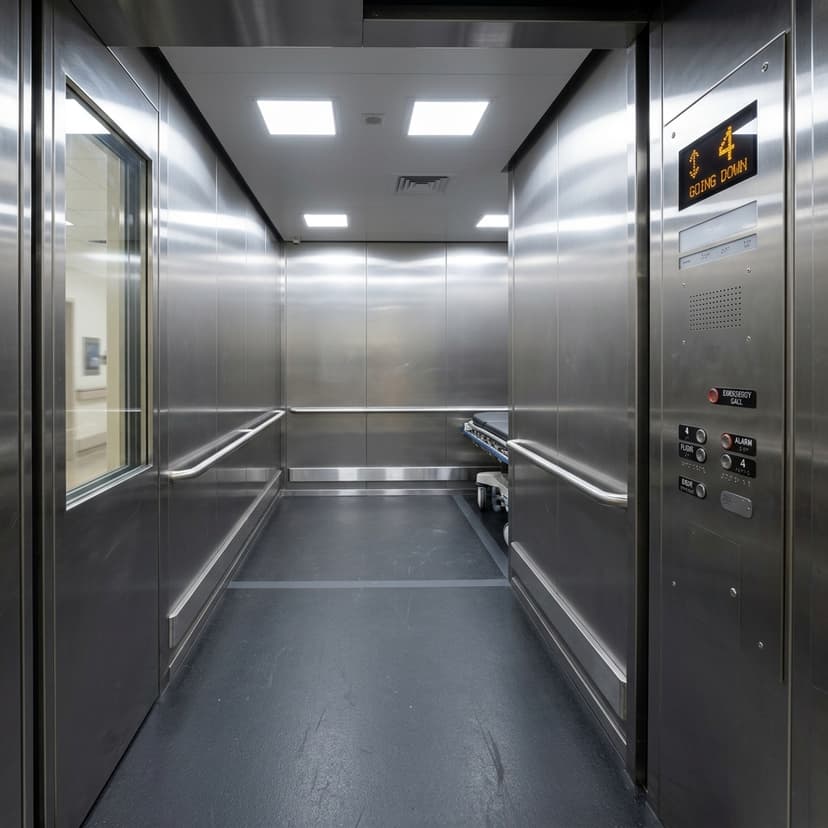 Hospital Lift Installation